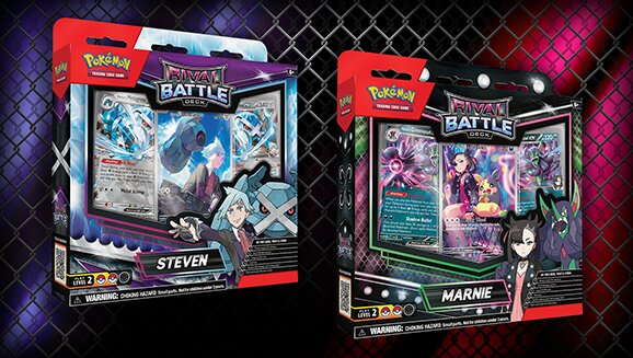 Steven & Marnie Rival Battle Deck Set Pokemon Trading Card Game