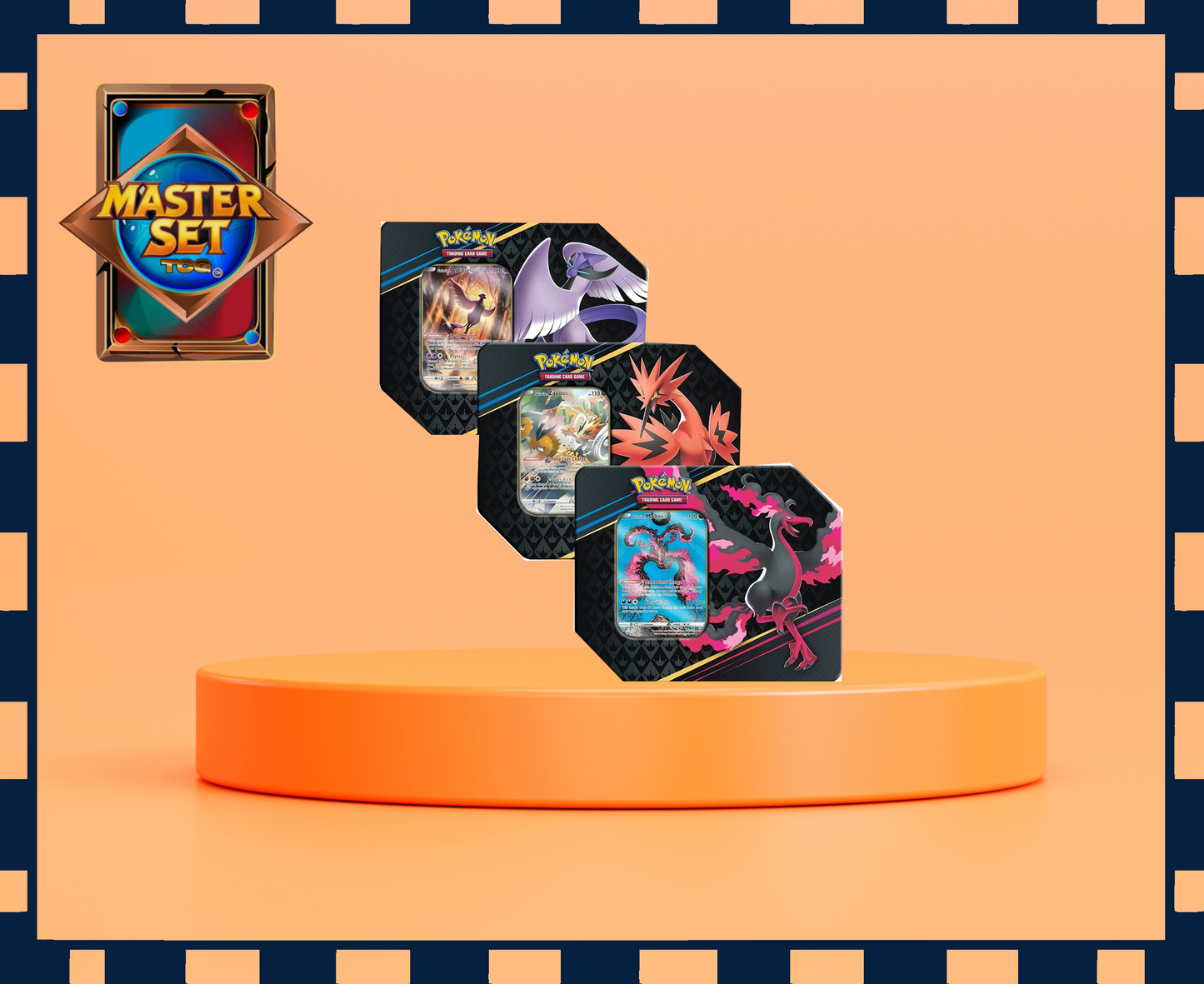 Crown Zenith Tin [Set of 3] Pokemon Trading Card Game