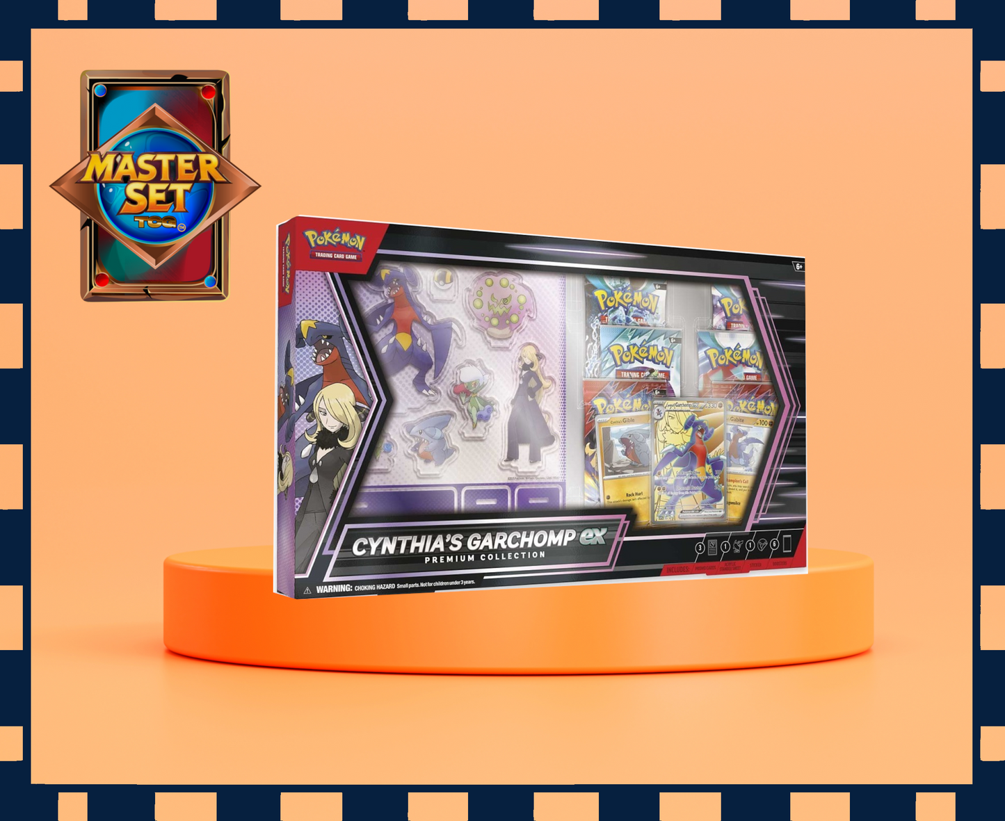 Cynthia's Garchomp Premium Collection Pokemon Trading Card Game