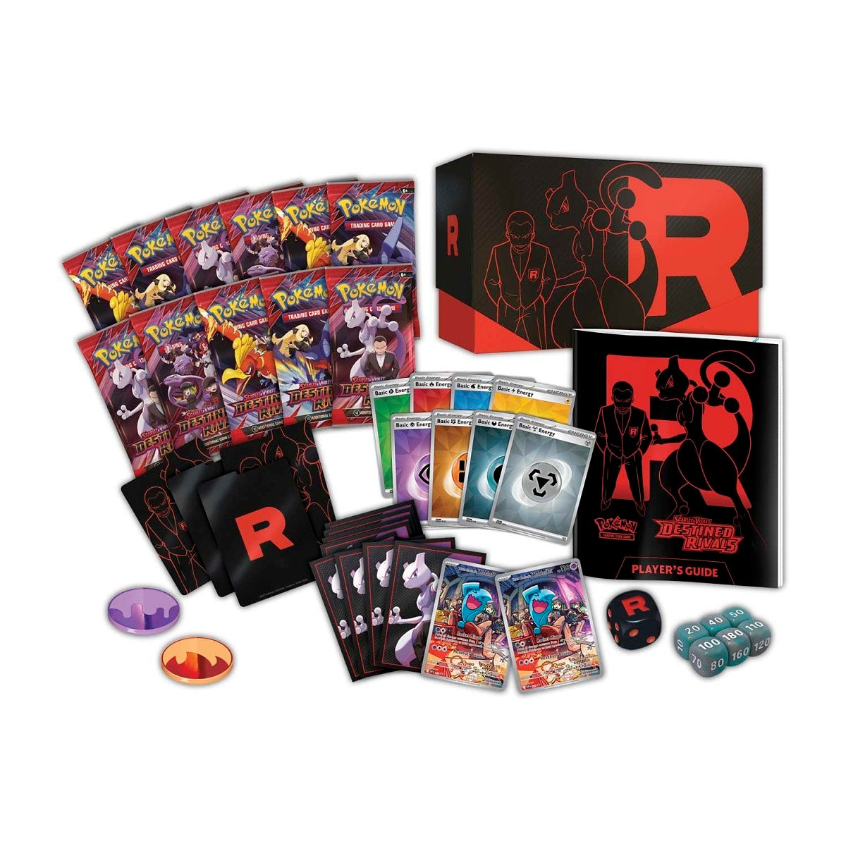 Destined Rivals Elite Trainer Box Pokemon Center Pokemon Trading Card Game