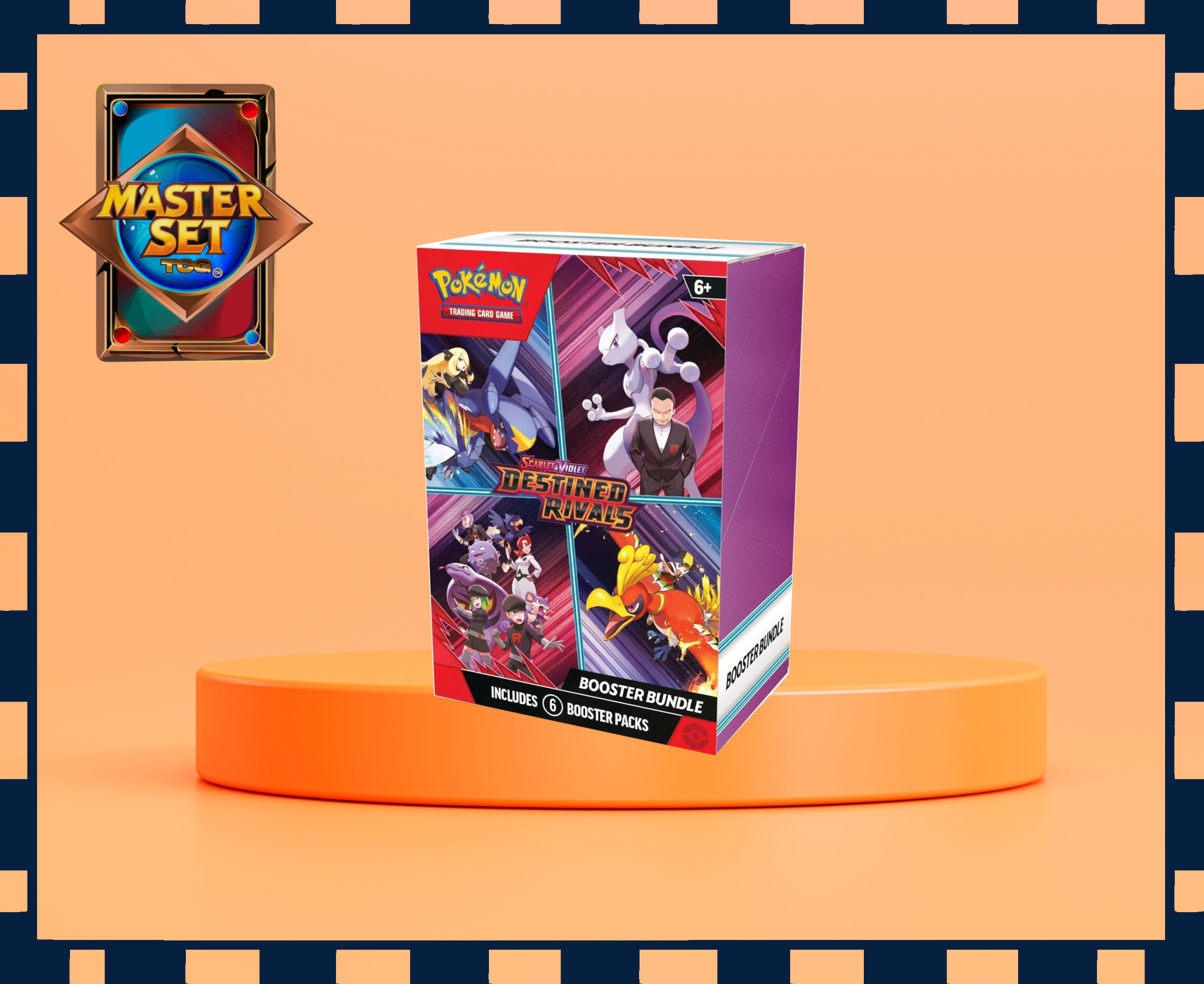 Destined Rivals Booster Bundle Pokemon Trading Card Game – Master Set ...