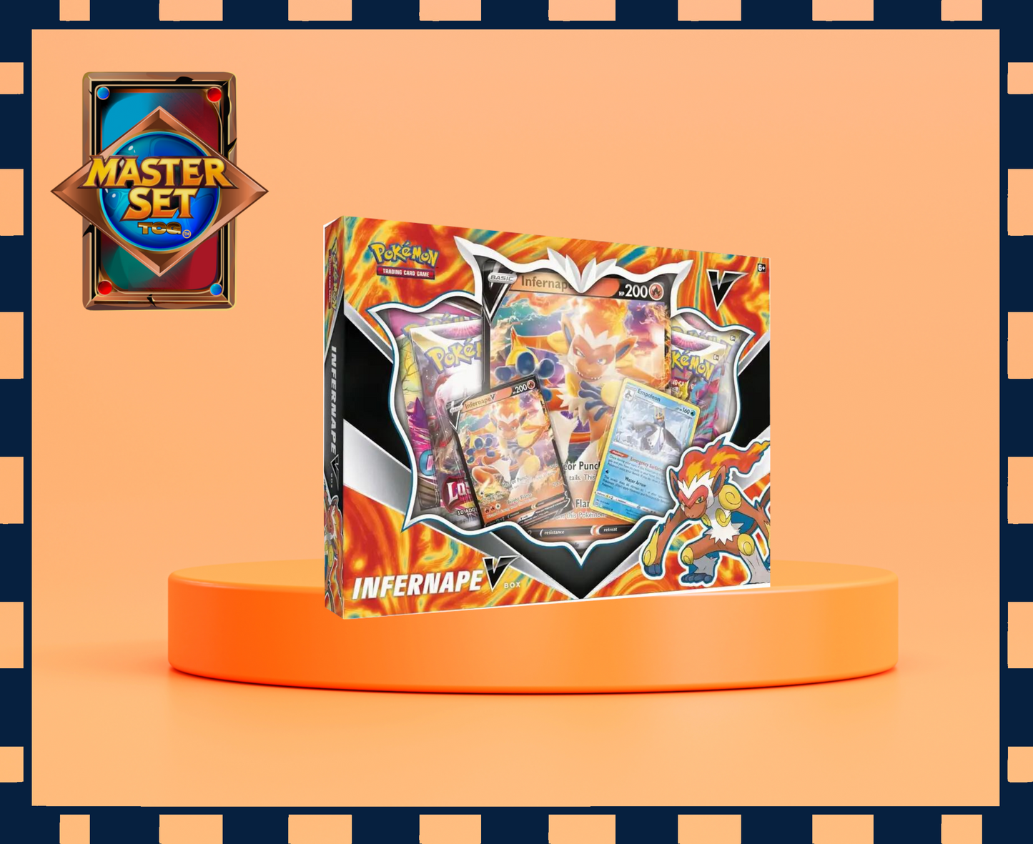 Infernape V Box Pokemon Trading Card Game