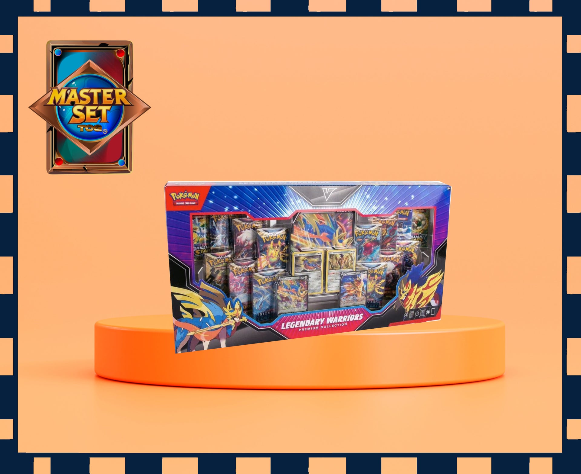 Legendary Warriors Premium Collection Pokemon Trading Card Game Master Set TCG LLC Legendary Warriors Premium Collection Pokemon Trading Card Game Master Set TCG LLC