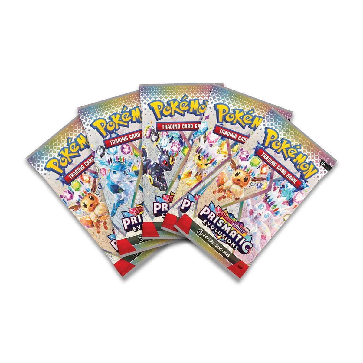 Prismatic Evolutions Accessory Pouch Special Collection Pokemon Trading Card Game