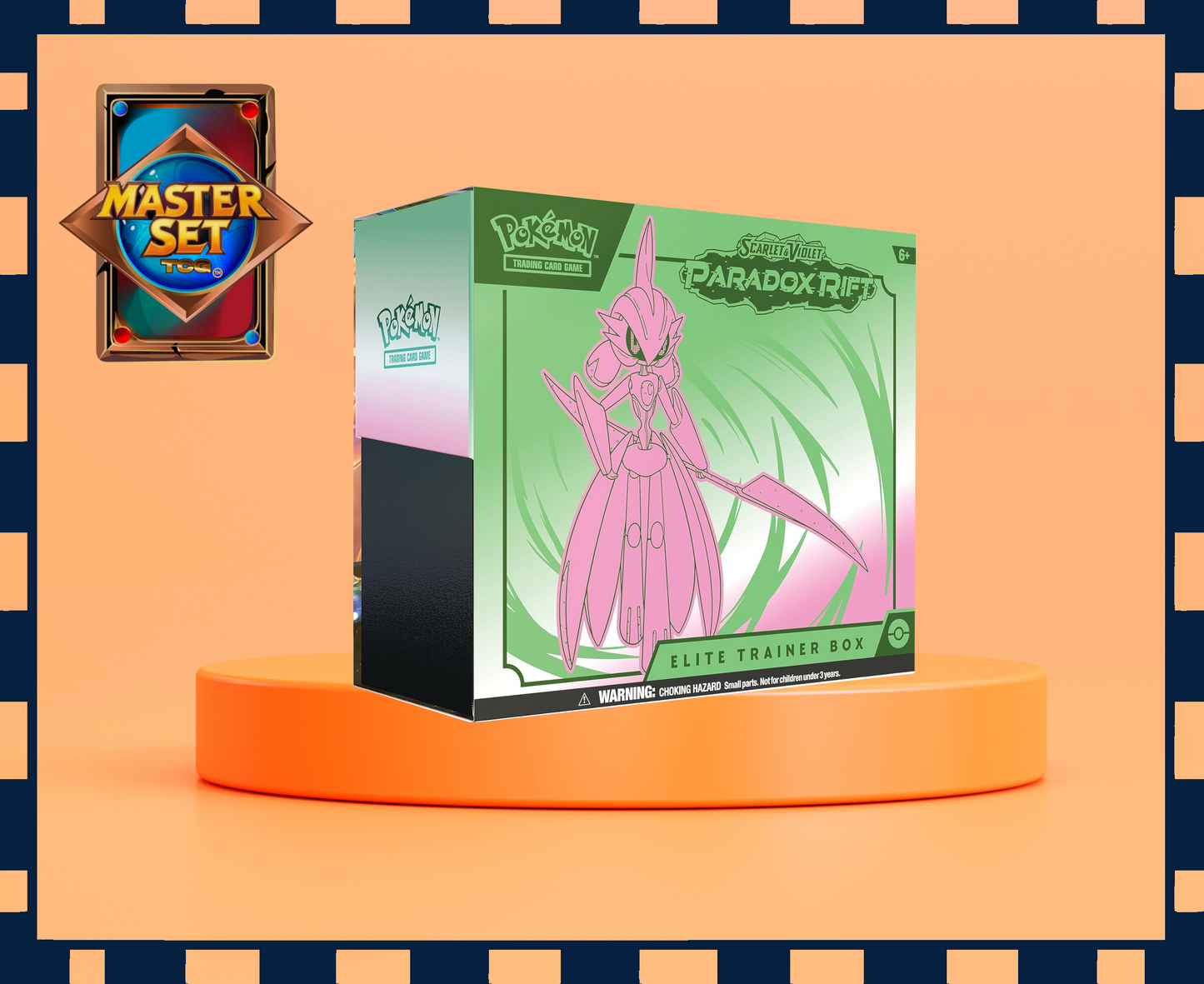 Paradox Rift Elite Trainer Box (Iron Valiant) Pokemon Trading Card Game