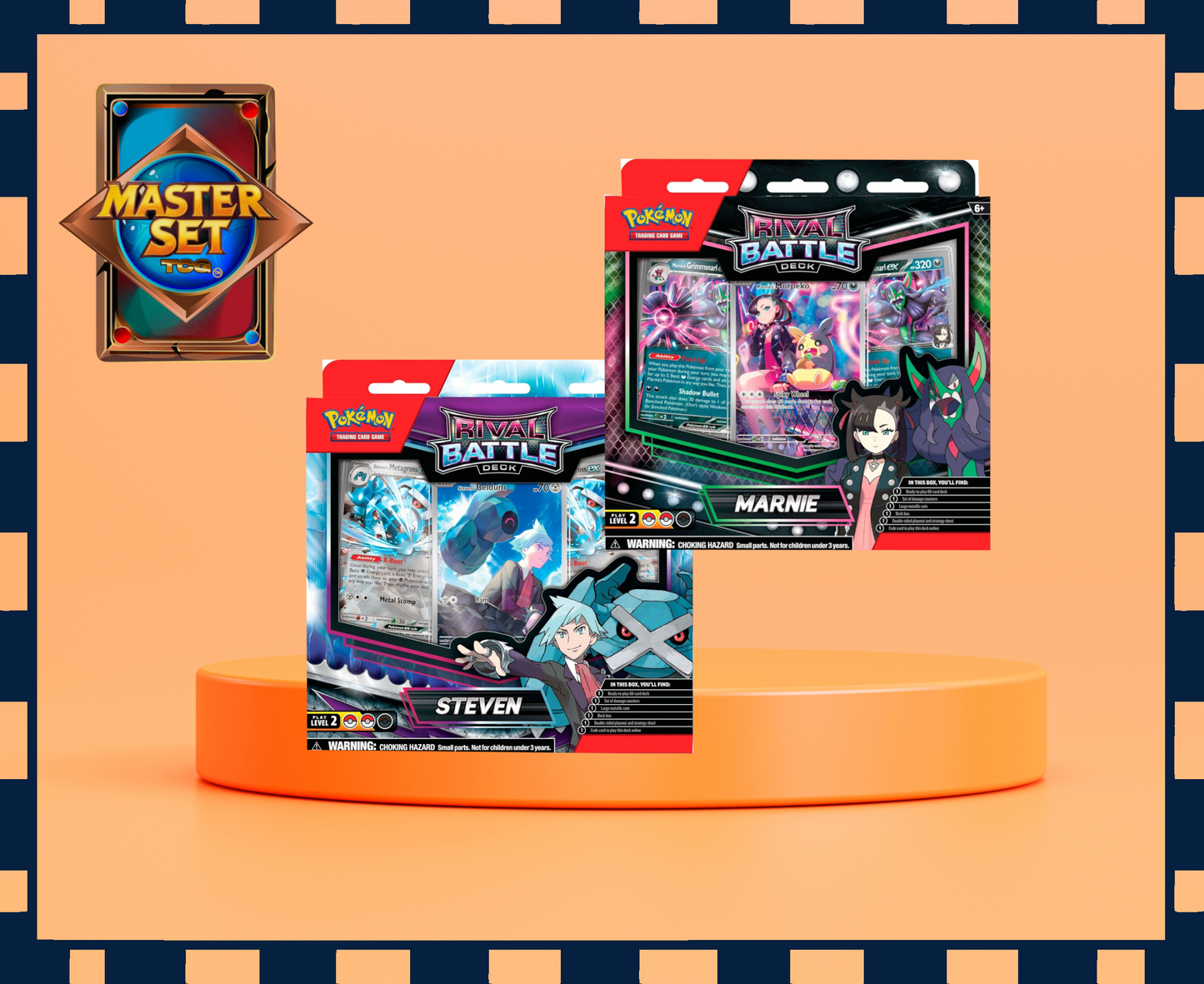 Steven & Marnie Rival Battle Deck Set Pokemon Trading Card Game