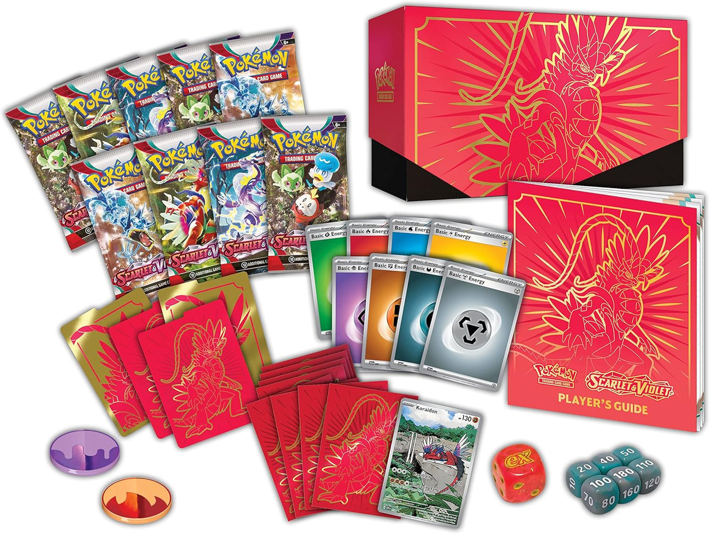 Scarlet & Violet (Koraidon) Elite Trainer Box Pokemon Trading Card Game