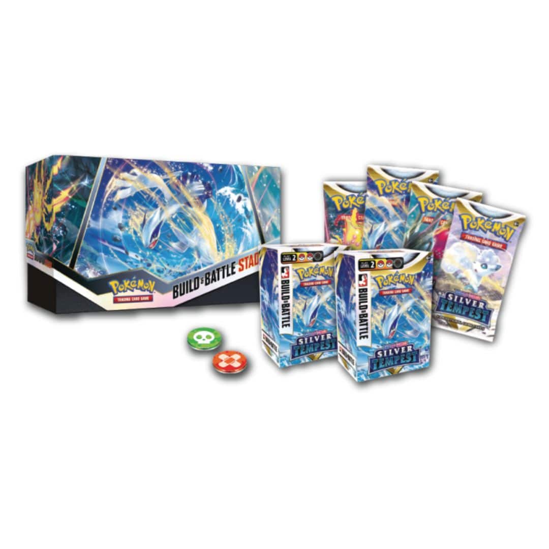 Silver Tempest Build & Battle Stadium Pokemon Trading Card Game