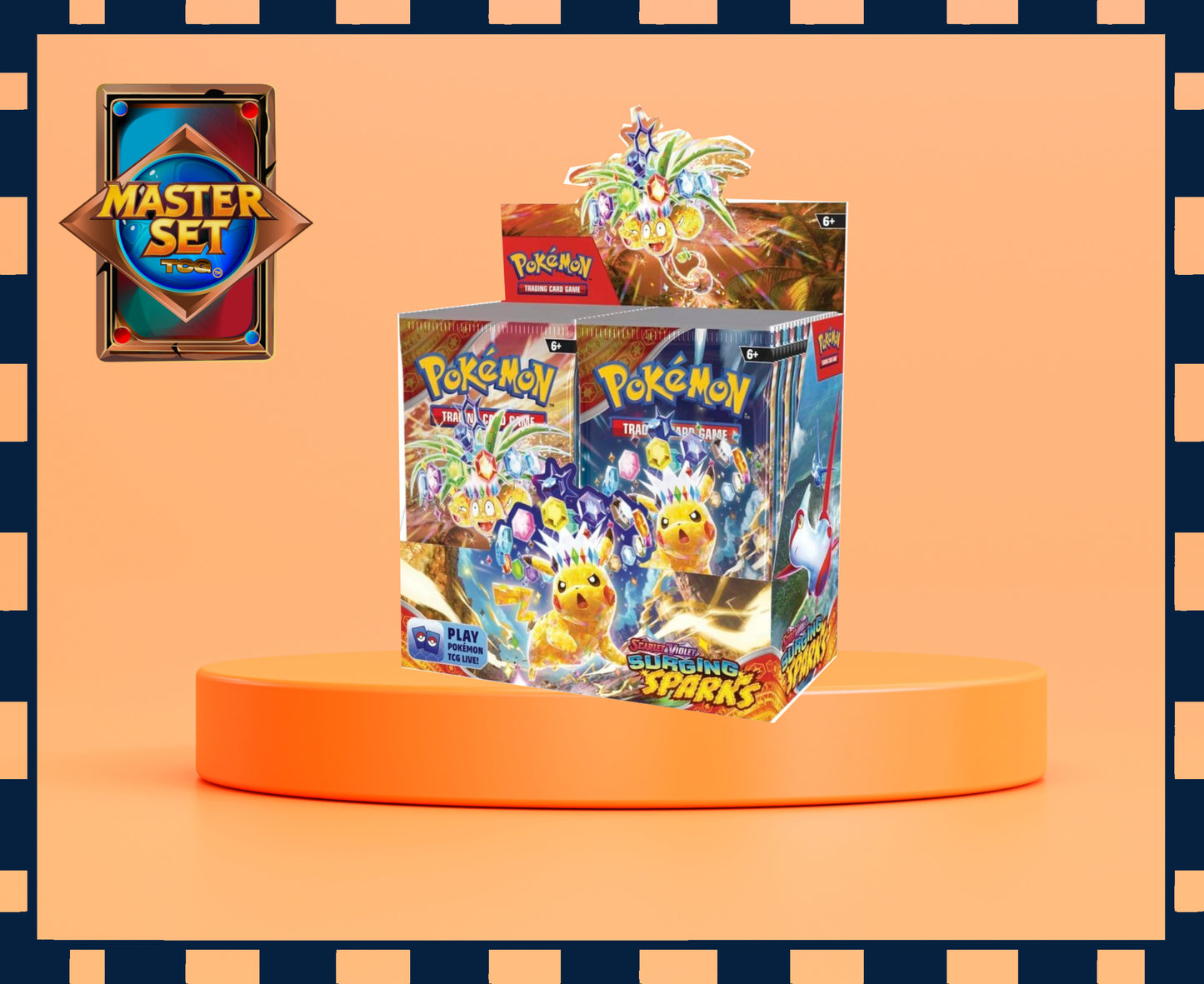 Surging Sparks Booster Box Pokemon Trading Card Game