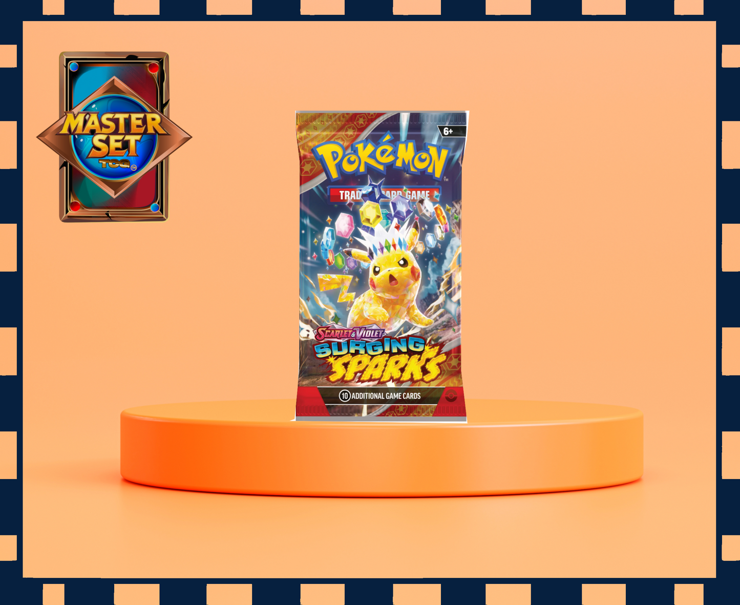 Surging Sparks Booster Pack Pokemon Trading Card Game