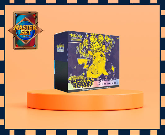 Surging Sparks Pokemon Center Elite Trainer Box Pokemon Trading Card Game