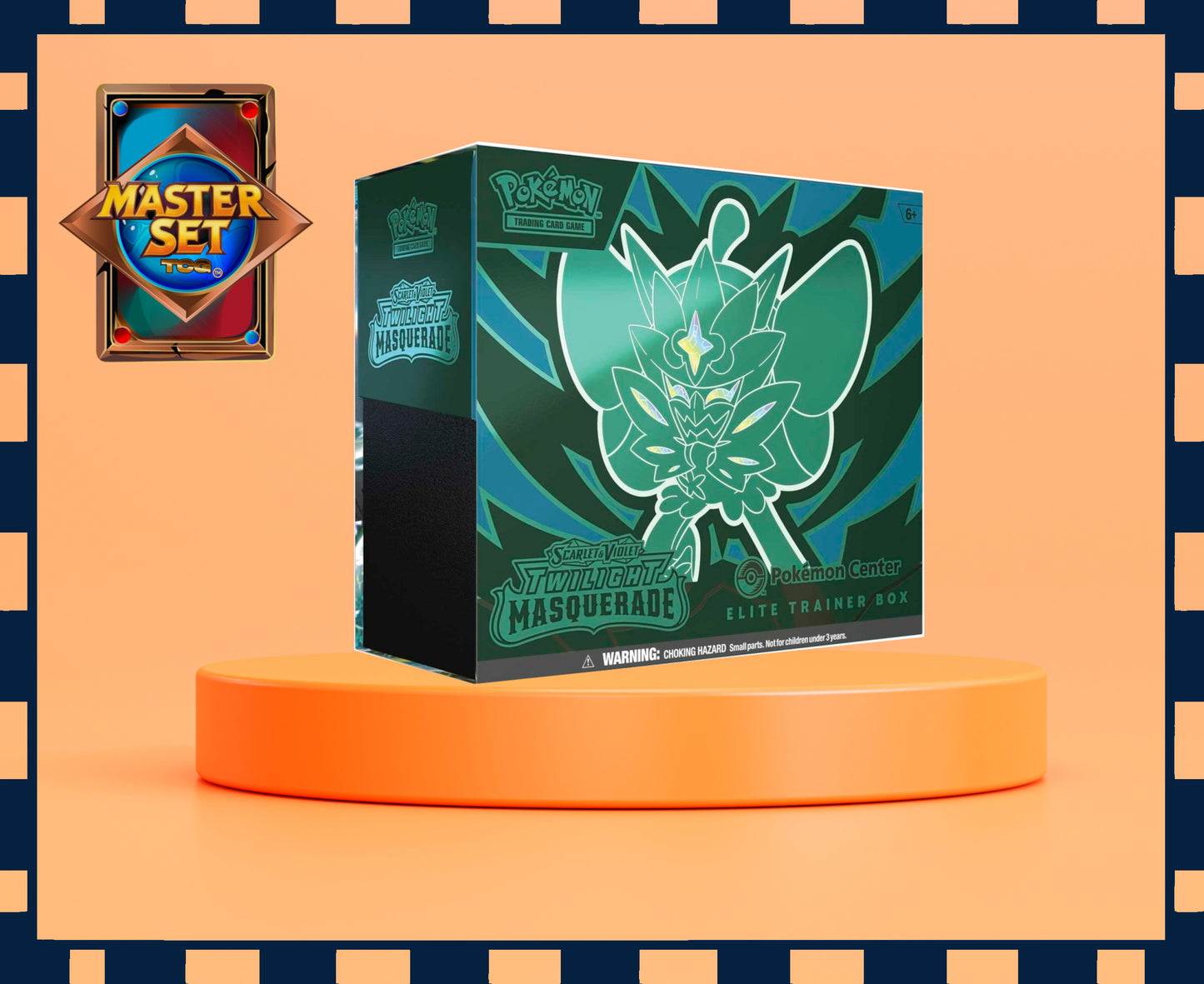 Twilight Masquerade Pokemon Center Elite Trainer Box Pokemon Trading Card Game